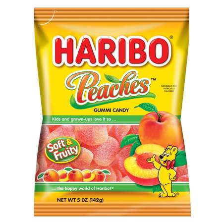 HARIBO Haribo Peaches 5 oz., PK12 38085